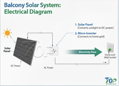 How Does the Balcony Solar System Work?