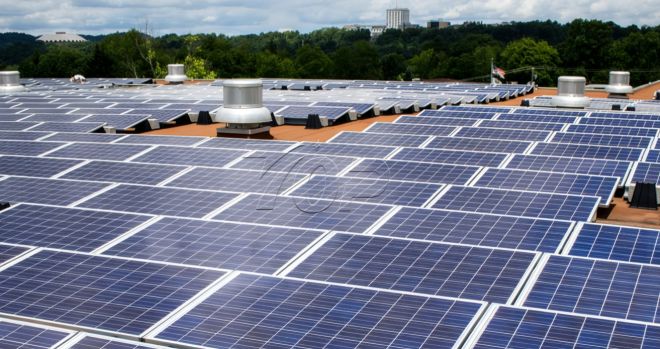 How to Install Solar on Flat Roofs Without Drilling?