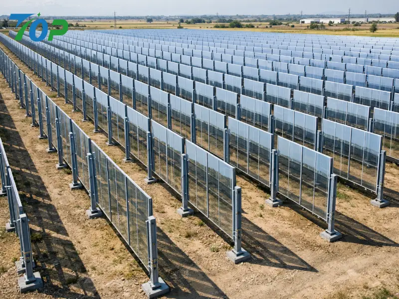 Vertical Bifacial Solar Mounting System: The Secret to 30% Higher Land Utilization
