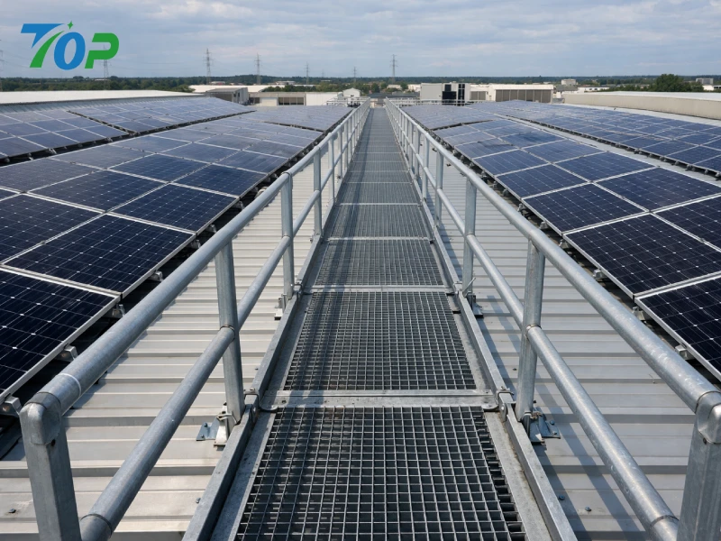The Importance of Solar Walkway Systems in Commercial and Industrial Roof Safety