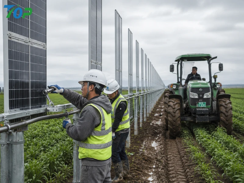 How Vertical Solar Systems Reduce Farm Carbon Footprint