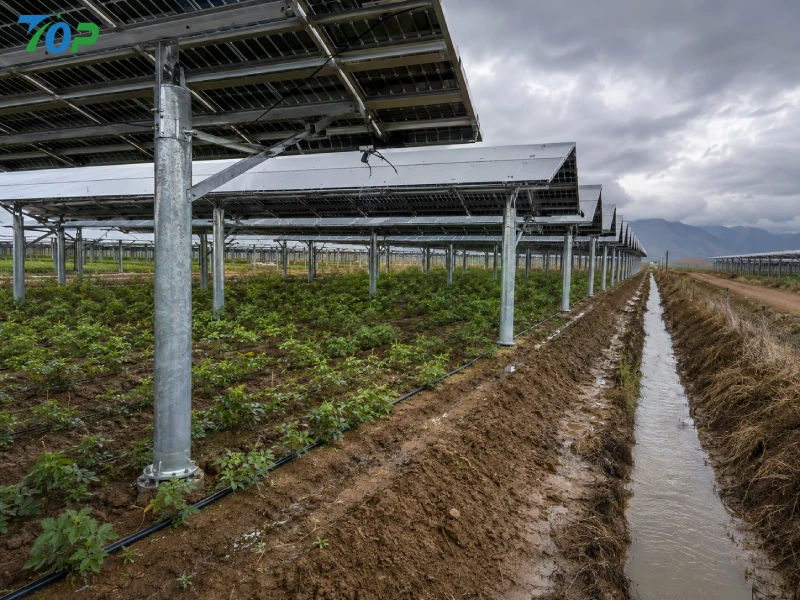 Agricultural Solar Mounting Systems and Their Impact on Soil Moisture: Engineering Insights for Agrivoltaic Projects