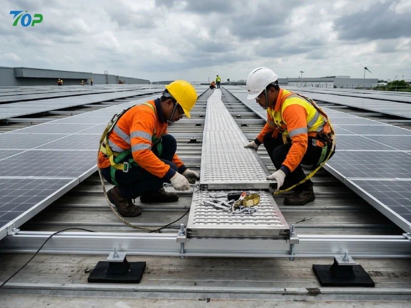 Industrial Maintenance Walkways for Factory Roofs: Compliance Standards, Structural Safety, and Solar-Compatible EPC Design Guide