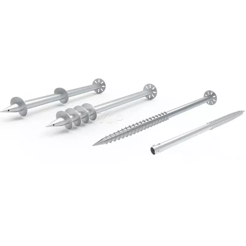 Ground Screw Pile For Solar Mounting System
