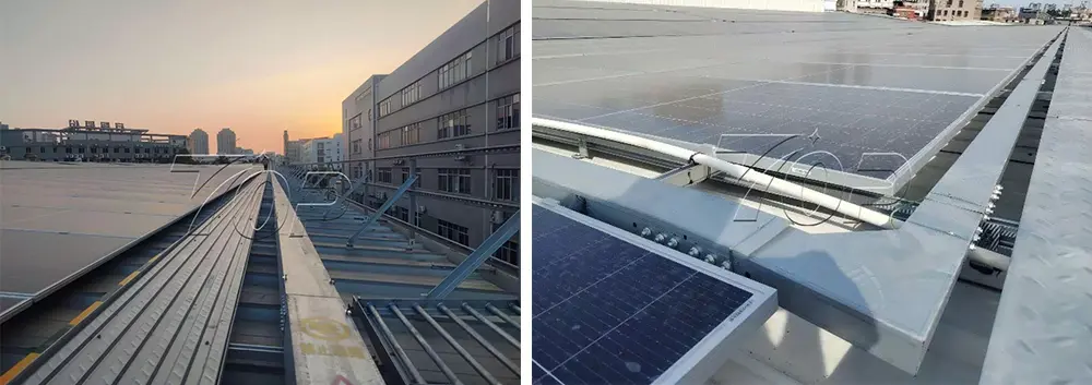 Solar Panel Cable Tray Management System