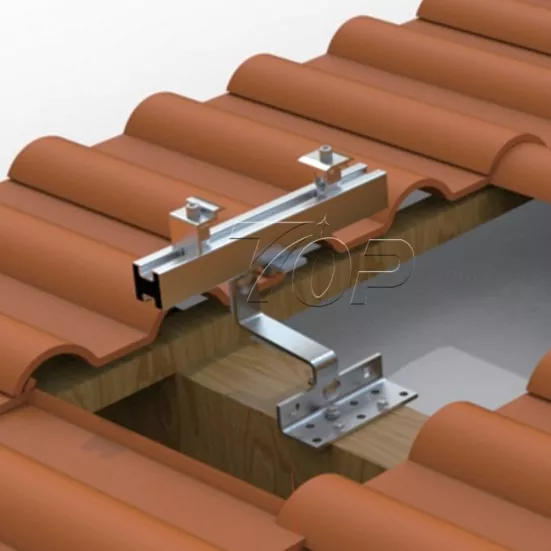 Tile Roof Hook Mounting System
