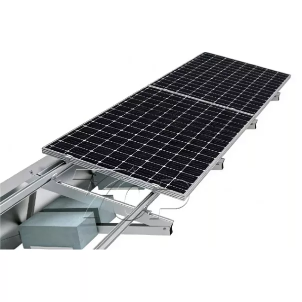 Non-Penetrating Solar Ballast Mount for Flat Roof