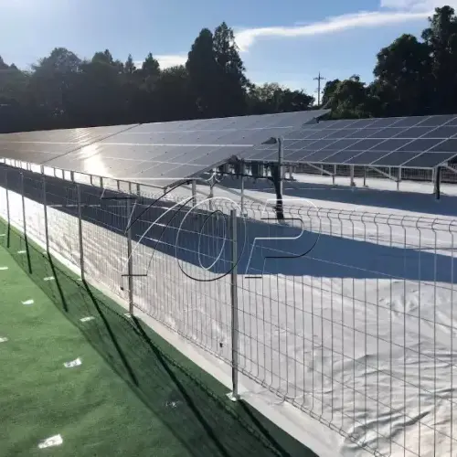 Solar Chain Link Fence