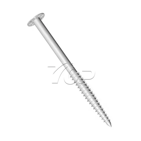 Solar Ground Screw for Solid Foundation Mounting