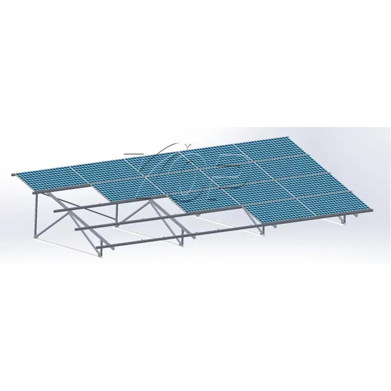 Triangular Solar Mounting System for Metal Roofs