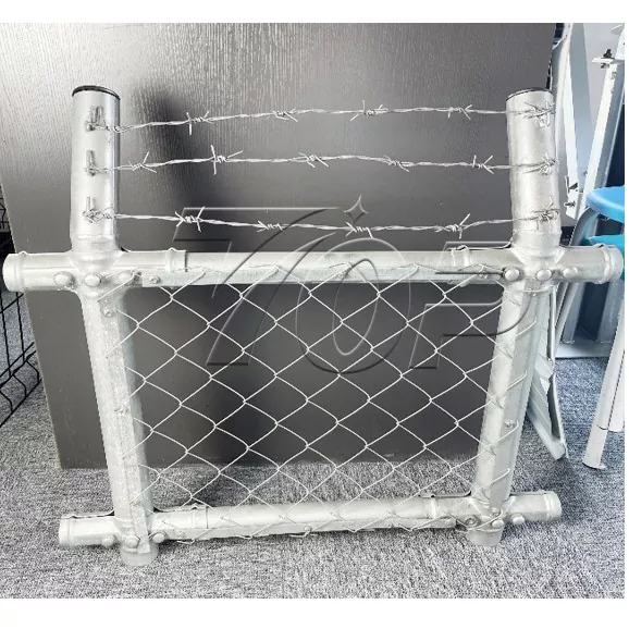Double Twisted Barbed Wire Fence