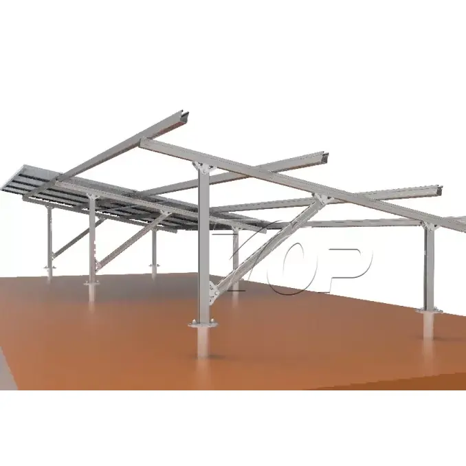 ZAM Steel Ground Mount Structure